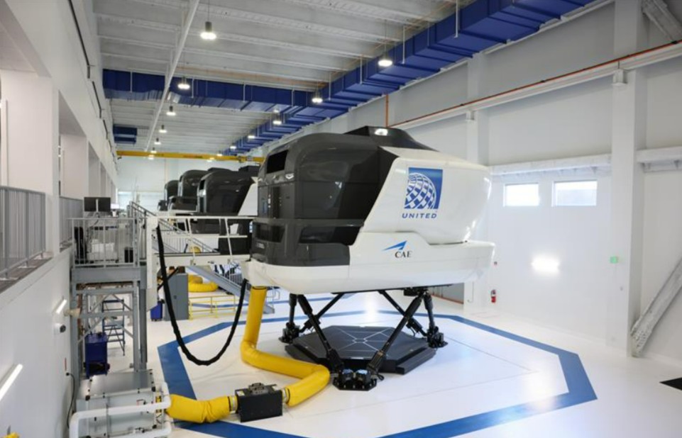 United, CAE Complete Phase 1 Expansion of Denver Training Center - AvBrief